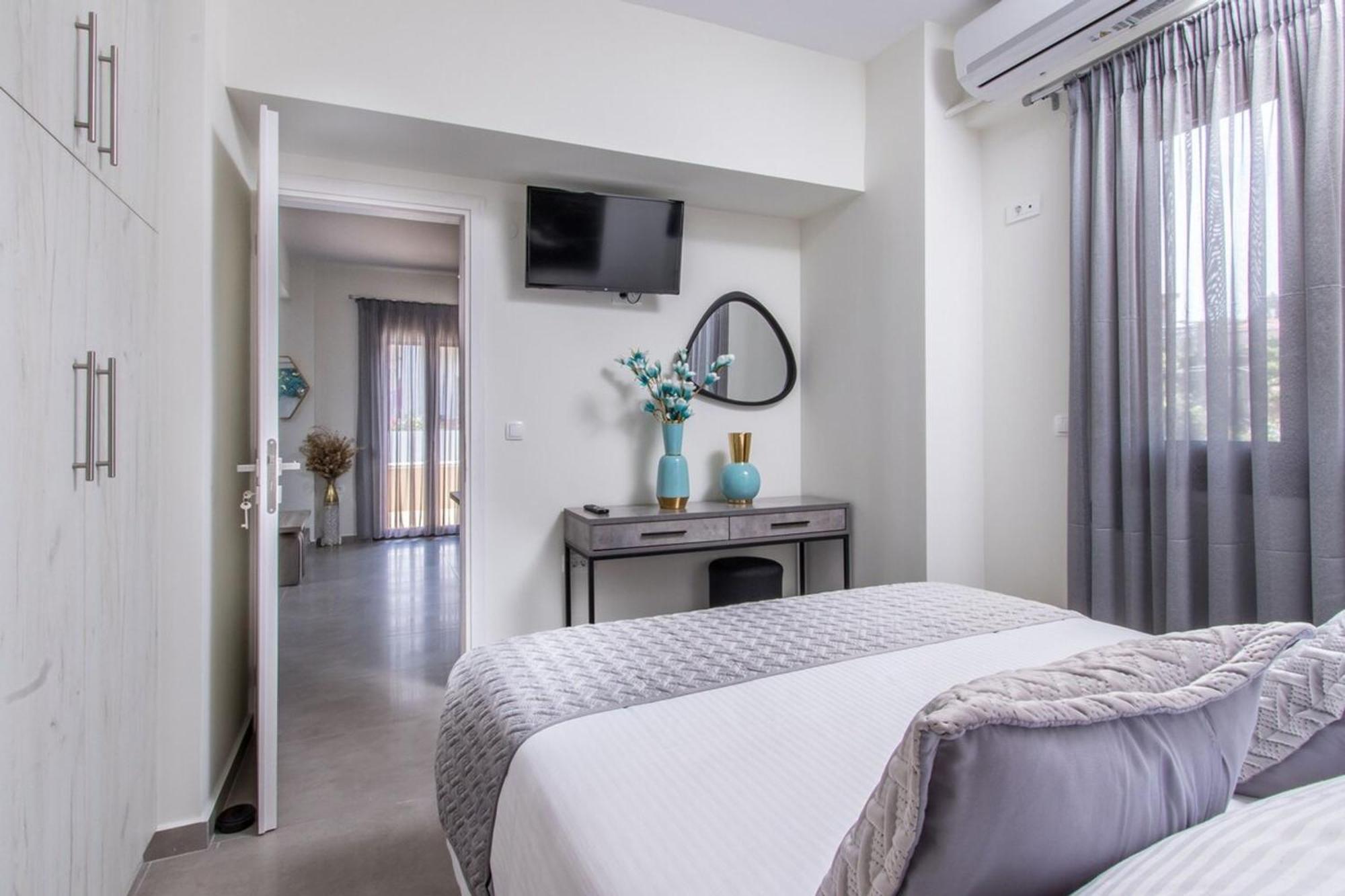 Luxury Katsoulakis Apartments In Countryside Alikianos Luaran gambar