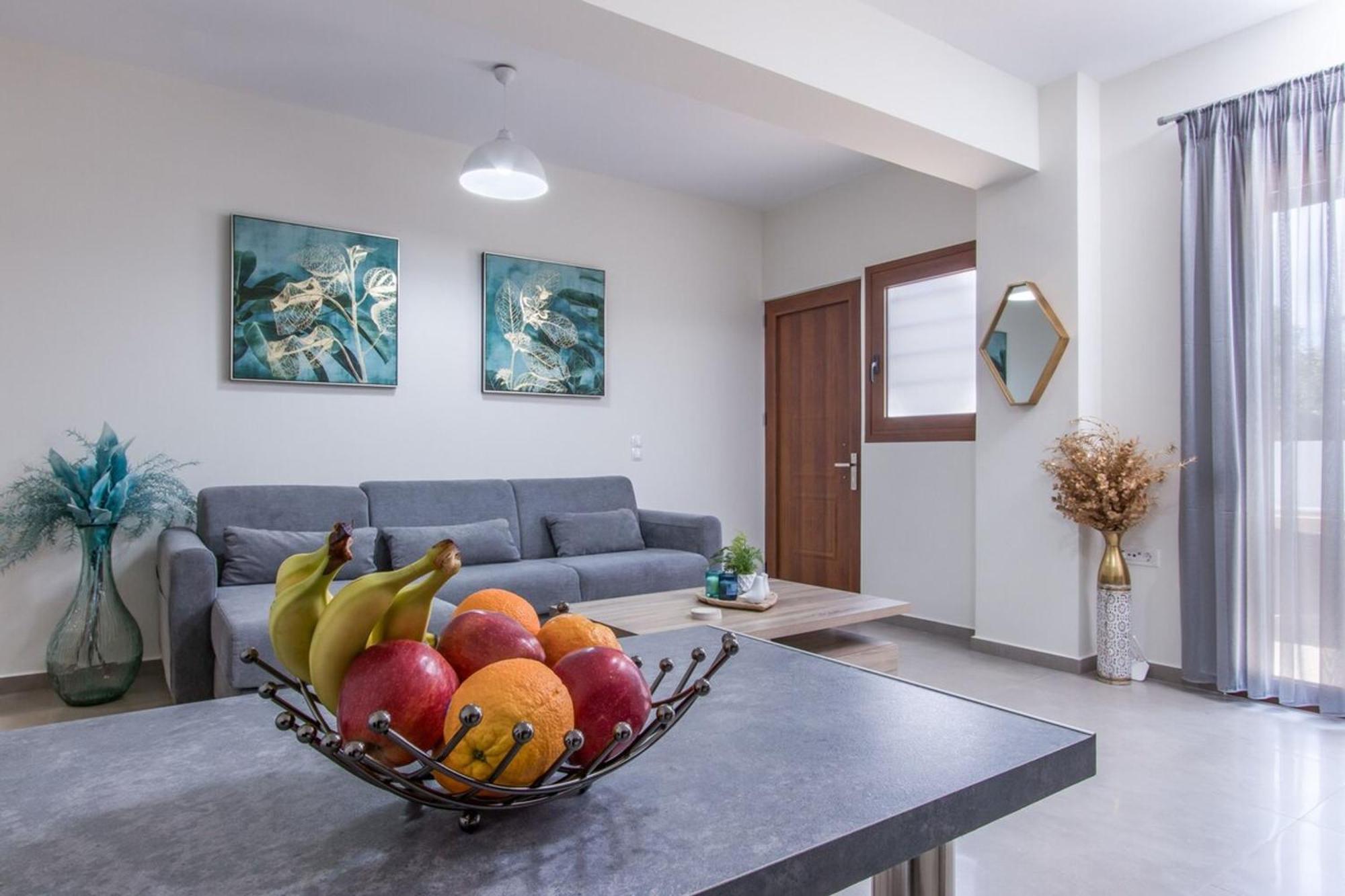 Luxury Katsoulakis Apartments In Countryside Alikianos Luaran gambar