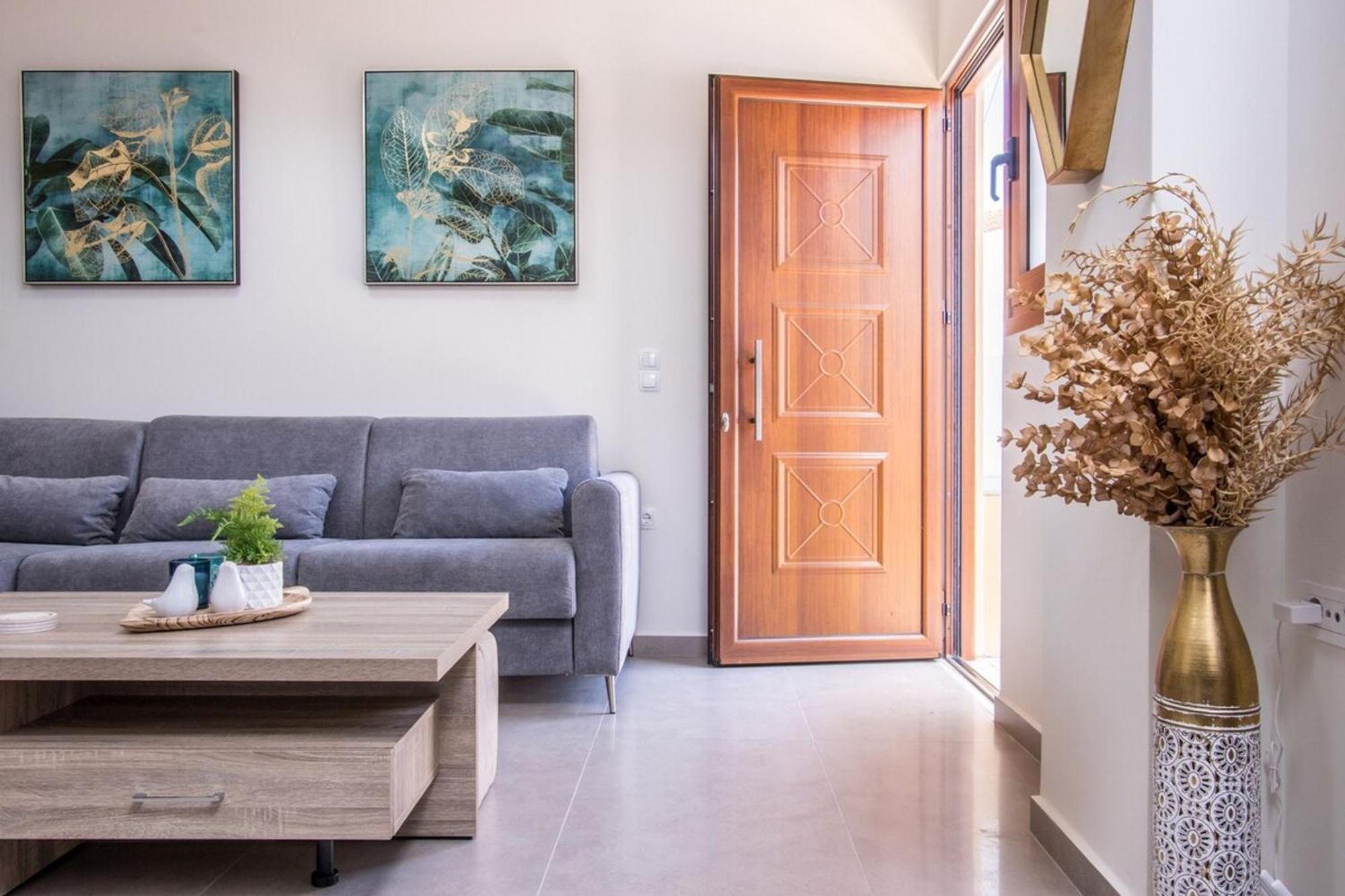 Luxury Katsoulakis Apartments In Countryside Alikianos Luaran gambar