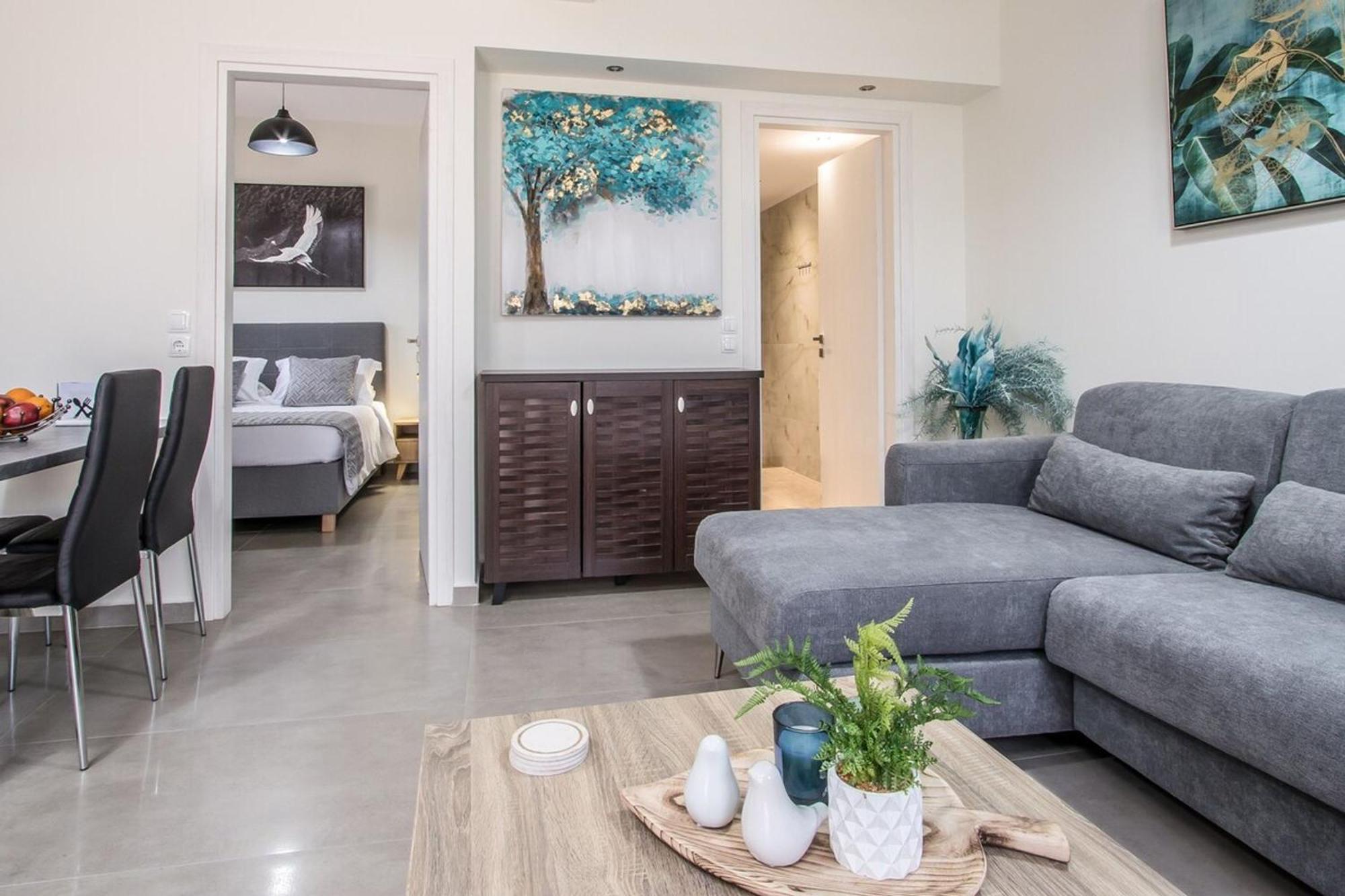 Luxury Katsoulakis Apartments In Countryside Alikianos Luaran gambar