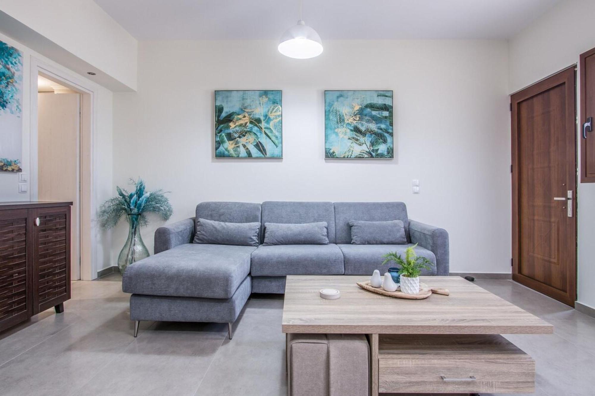 Luxury Katsoulakis Apartments In Countryside Alikianos Luaran gambar