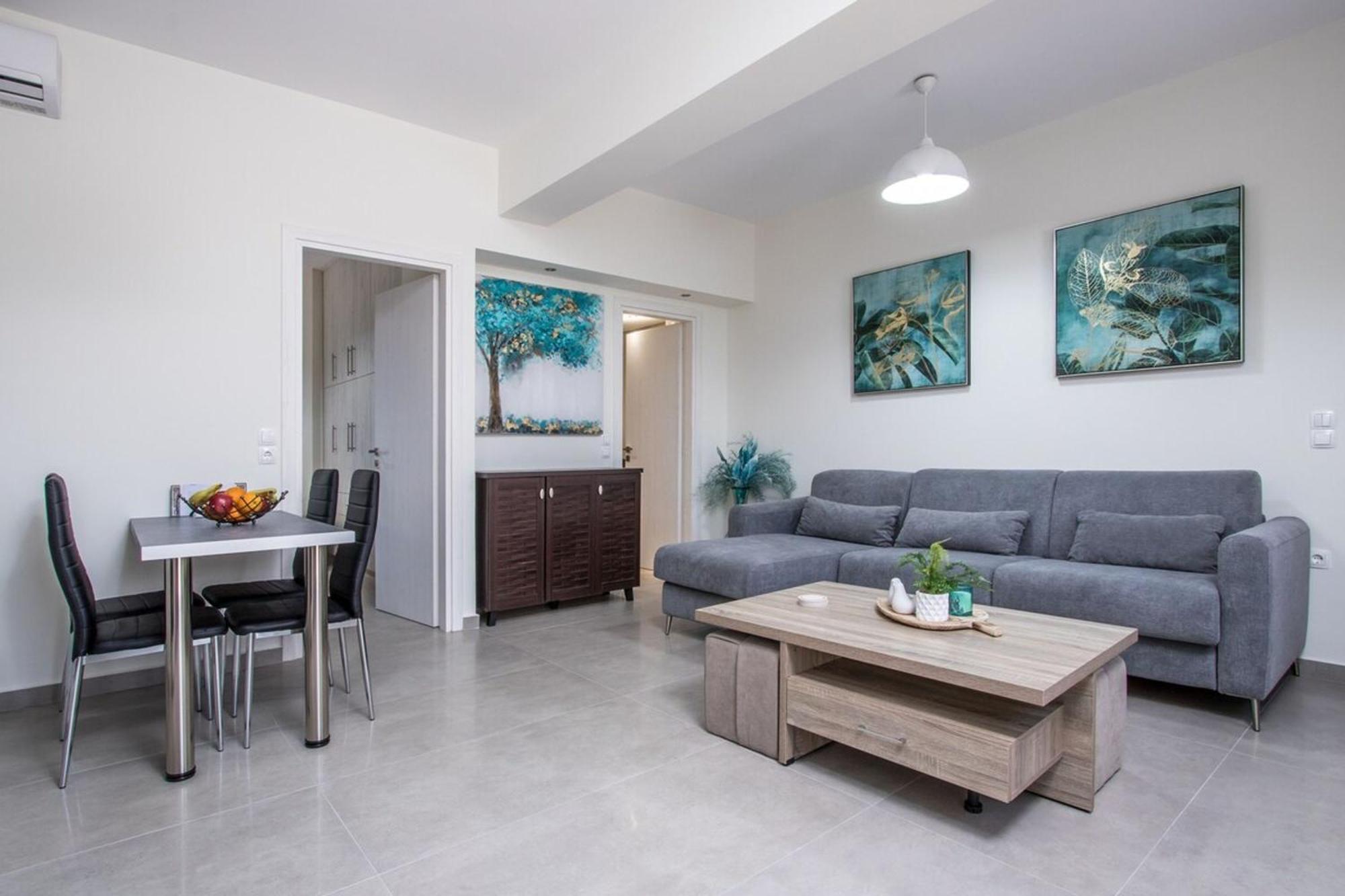 Luxury Katsoulakis Apartments In Countryside Alikianos Luaran gambar