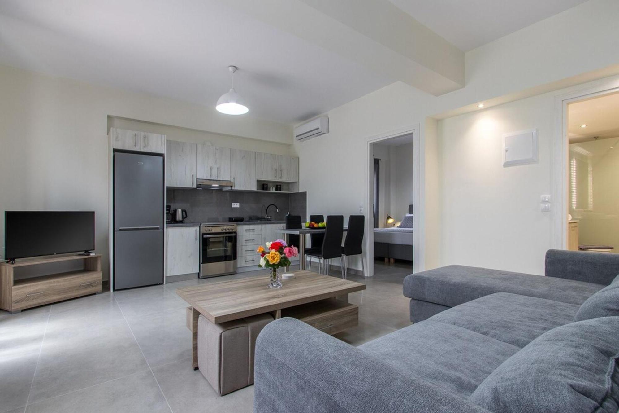 Luxury Katsoulakis Apartments In Countryside Alikianos Luaran gambar