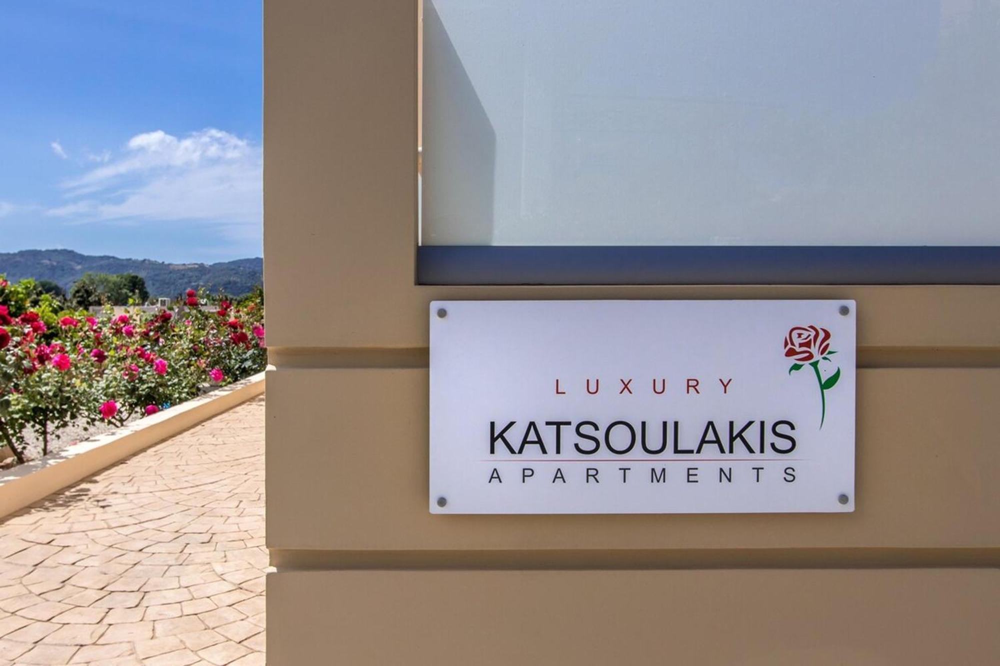 Luxury Katsoulakis Apartments In Countryside Alikianos Luaran gambar