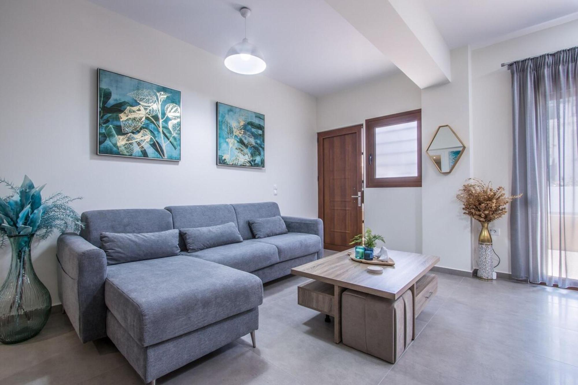Luxury Katsoulakis Apartments In Countryside Alikianos Luaran gambar