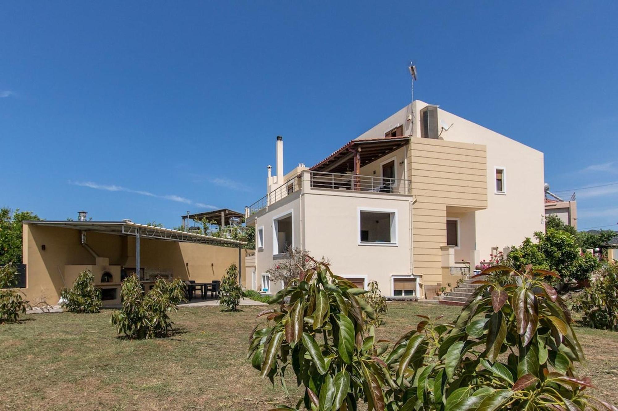 Luxury Katsoulakis Apartments In Countryside Alikianos Luaran gambar